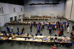 Die Halle im Überblick