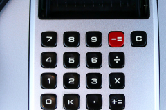 Taschenrechner Sharp EL-805 von 1973